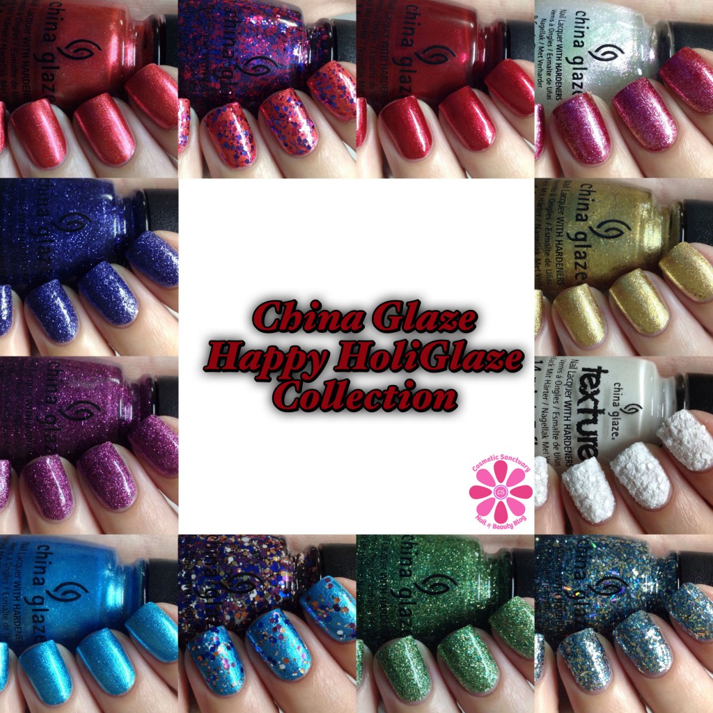 China Glaze 2013 Happy HoliGlaze Collection Swatches \u0026 Review - Cosmetic  Sanctuary, image size:1024x1024