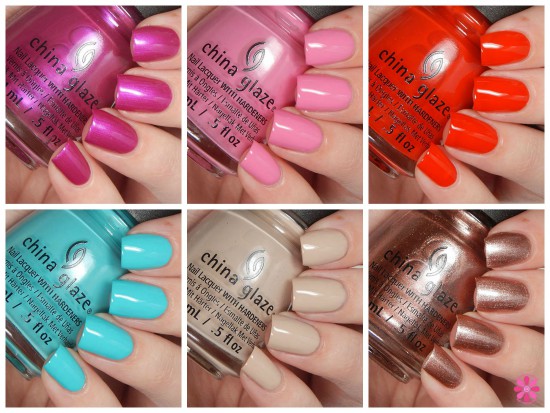 China Glaze Summer 2015 Desert Escape Collection Swatches & Review