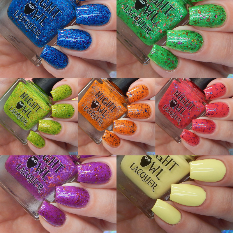 Night Owl Lacquer | Psych Collection and March COTM