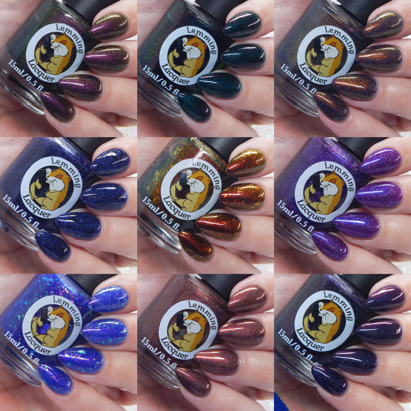 Lemming Lacquer | Wednesday Addams Collection