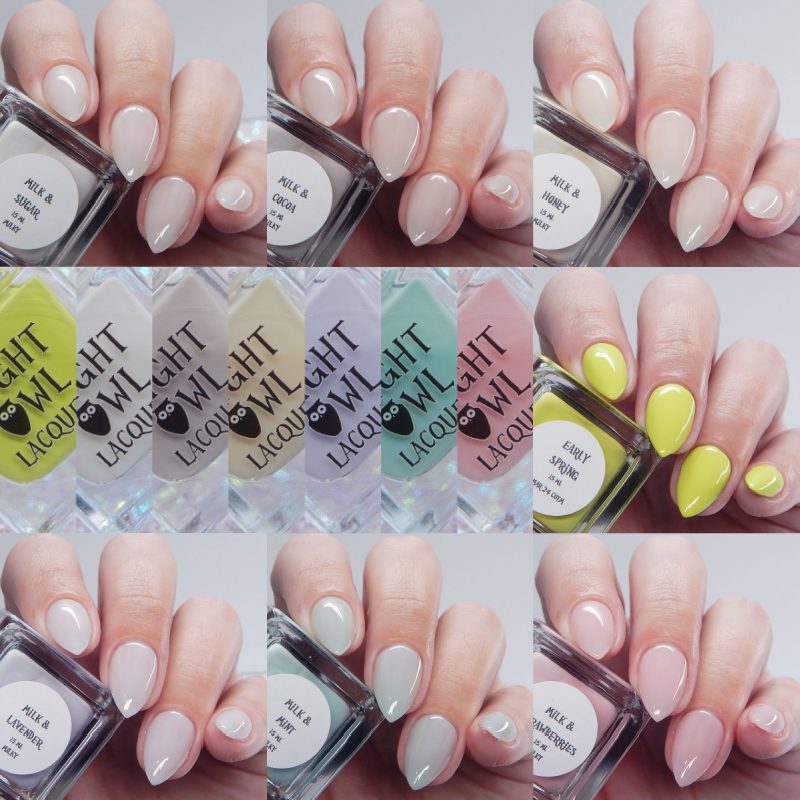 Night Owl Lacquer | Milky Collection